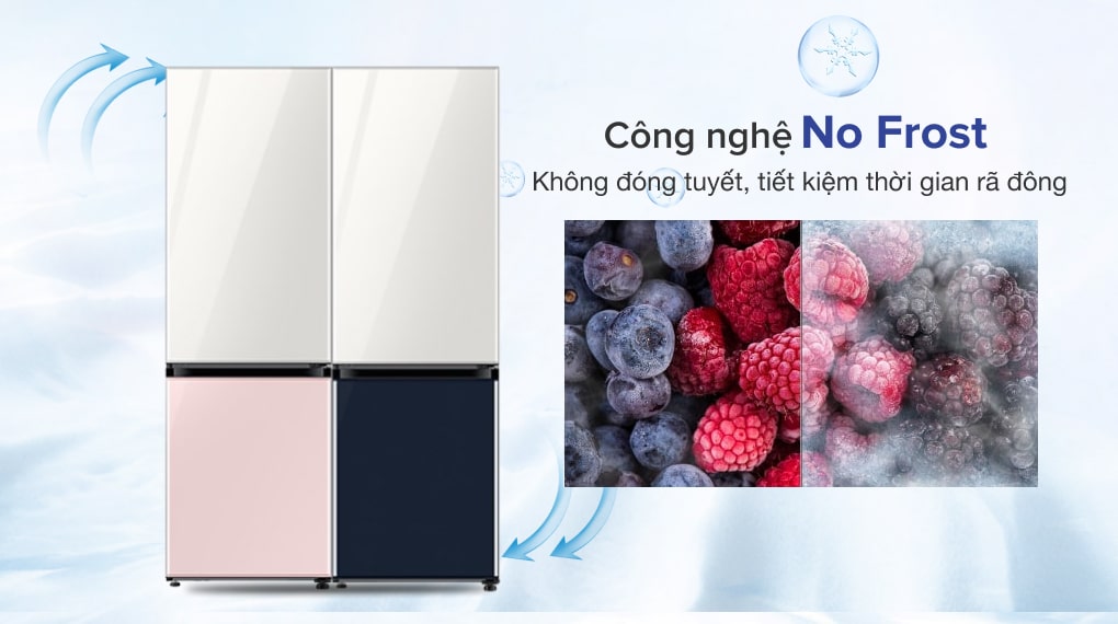 Combo 2 Tủ lạnh Samsung RB33T307055/SV & RB33T307029/SV - công nghệ No Frost