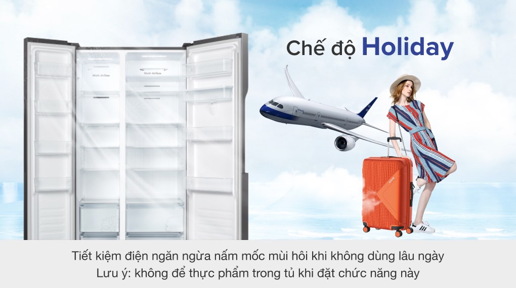 Tủ lạnh Casper Inverter 551 lít RS 575VBW