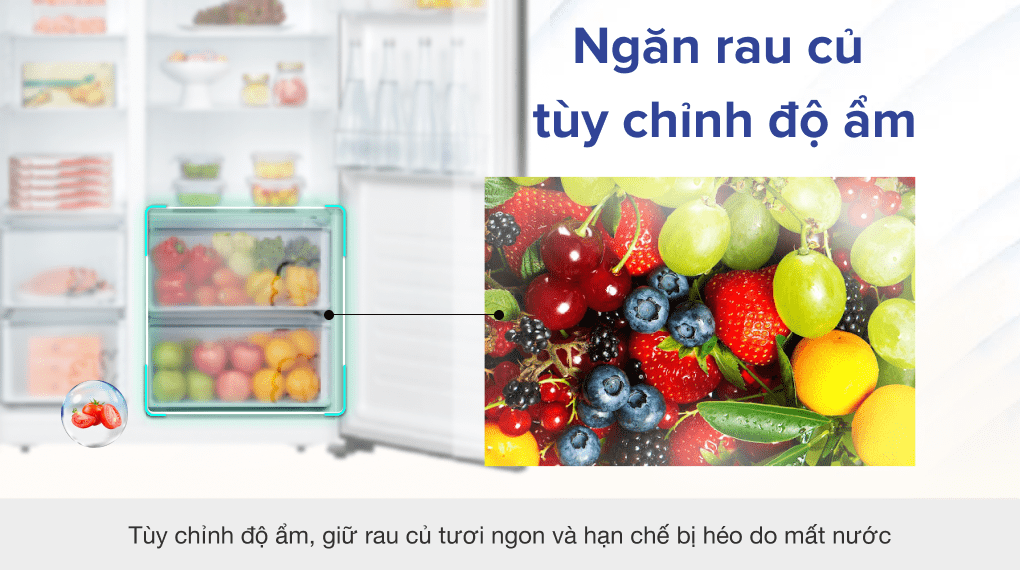 Tủ lạnh Casper Inverter 551 lít RS 575VBW