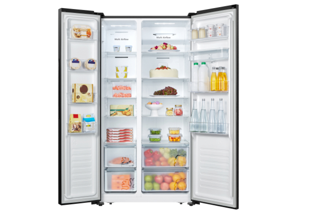 Tủ lạnh Casper Inverter 551 lít RS 575VBW Màu Xám đậm