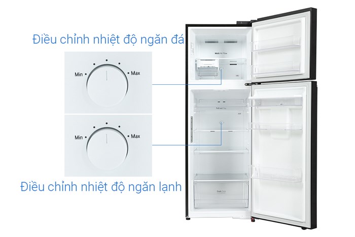 Tủ lạnh LG Inverter 334 lít GN-D332BL Màu Đen