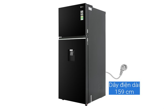 Tủ lạnh LG Inverter 334 lít GN-D332BL Màu Đen
