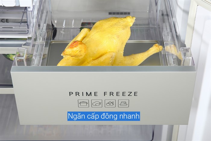 Tủ lạnh Panasonic Inverter 540 lít Multi Door PRIME+ Edition NR-YW590YMMV Màu Đen