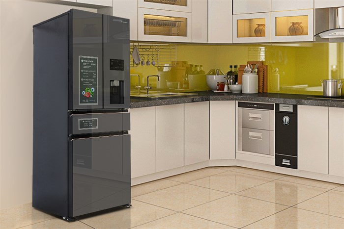 Tủ lạnh Panasonic Inverter 540 lít Multi Door PRIME+ Edition NR-YW590YMMV Màu Đen