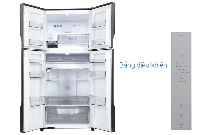 Tủ lạnh Panasonic Inverter 550 lít Multi Door NR-DZ601YGKV Màu Đen