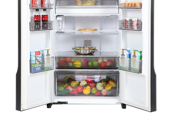 Tủ lạnh Panasonic Inverter 550 lít Multi Door NR-DZ601YGKV Màu Đen