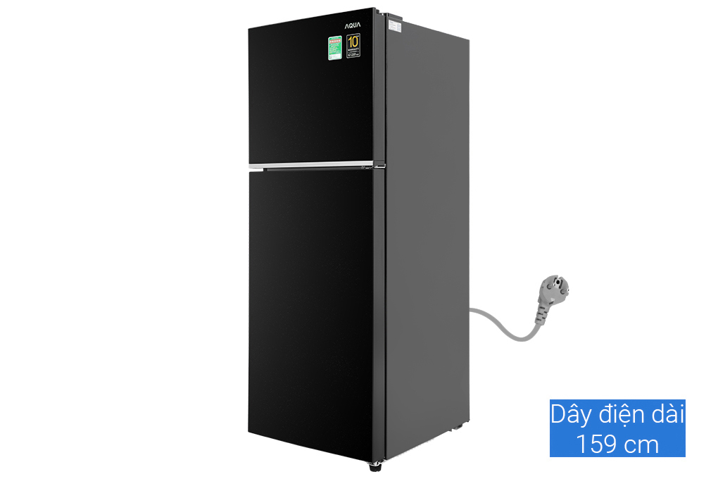 Tủ lạnh Aqua Inverter 245 lít AQR-T259FA(FB) Màu Đen