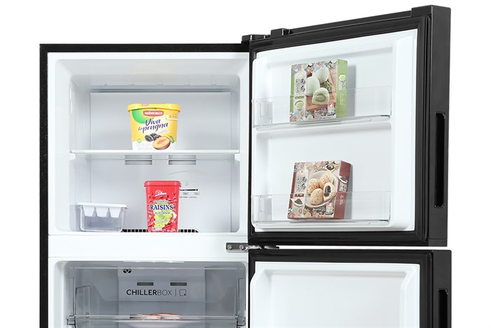 Tủ lạnh Aqua Inverter 245 lít AQR-T259FA(FB) Màu Đen