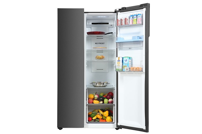 Tủ lạnh Aqua Inverter 524 lít AQR-SW541XA(BL) Màu Đen