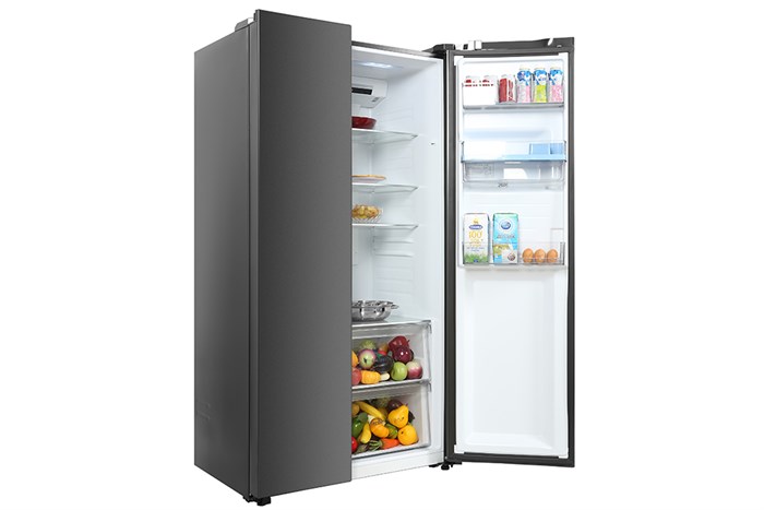 Tủ lạnh Aqua Inverter 524 lít AQR-SW541XA(BL) Màu Đen