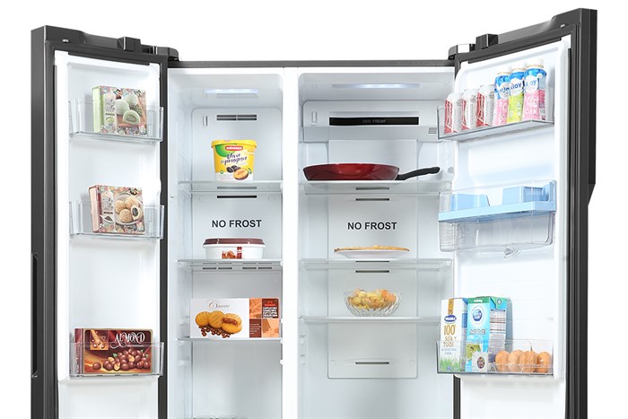 Tủ lạnh Aqua Inverter 524 lít AQR-SW541XA(BL) Màu Đen