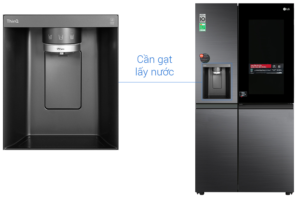 Tủ lạnh LG Inverter 635 Lít GR-X257MC chính hãng