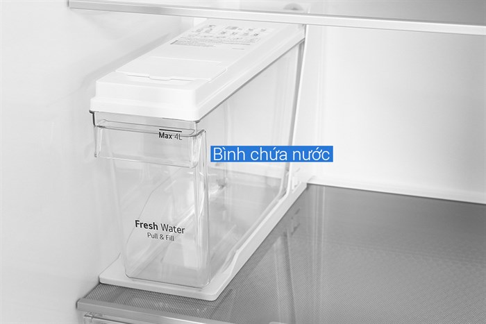 Tủ lạnh LG Inverter 635 Lít Side By Side InstaView Door-in-Door GR-X257MC Màu Đen