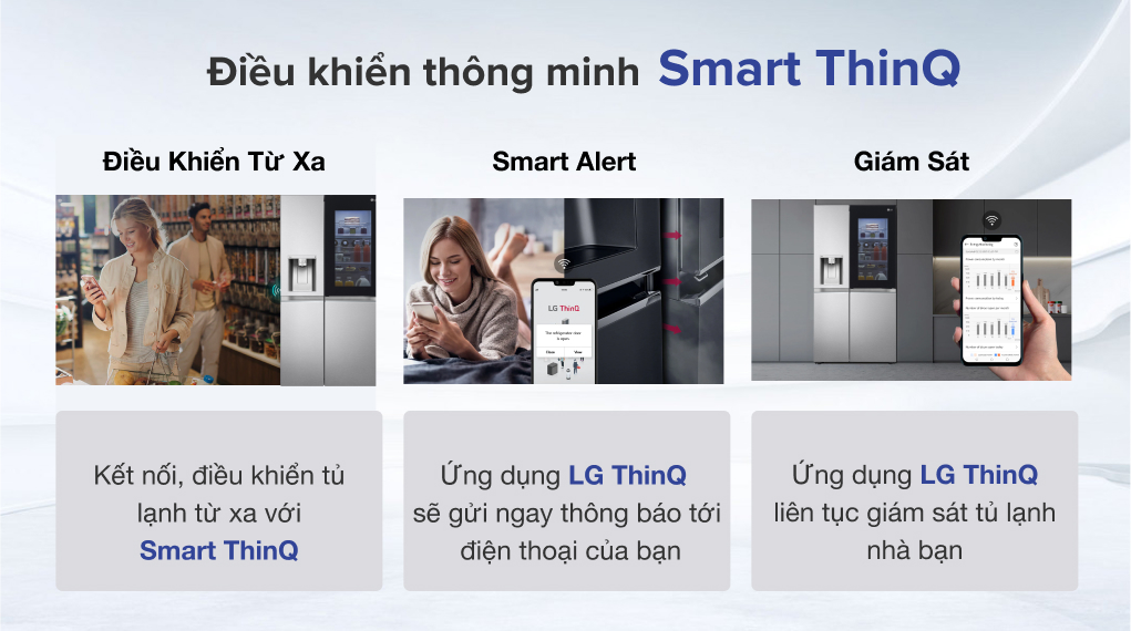 Tủ lạnh LG Inverter 635 Lít GR-X257JS - Smart ThinQ