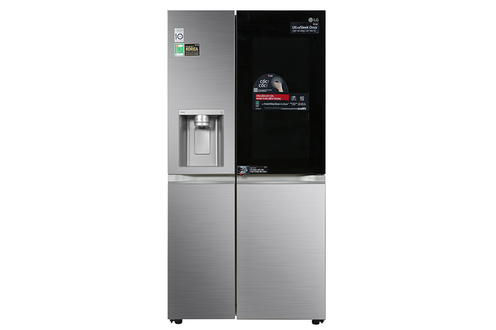 Tủ lạnh LG Inverter 635 lít Side By Side InstaView Door-in-Door GR-X257JS Màu Bạc