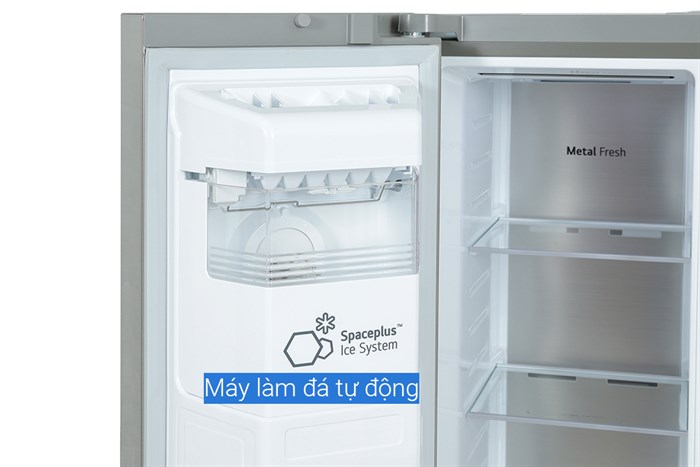 Tủ lạnh LG Inverter 635 lít Side By Side InstaView Door-in-Door GR-X257JS Màu Bạc