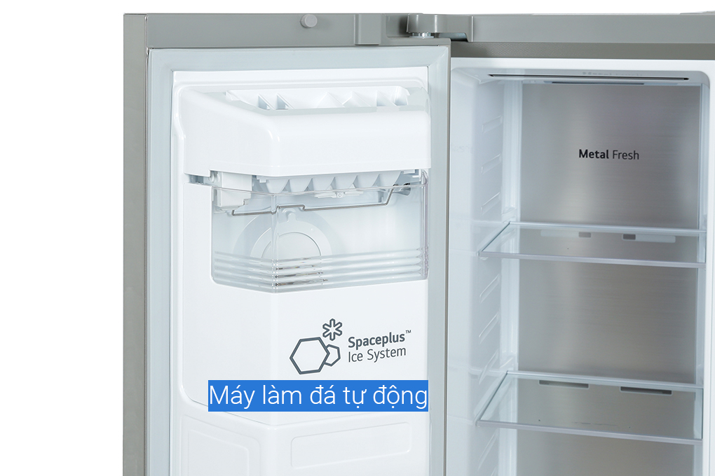 Tủ lạnh LG Inverter 635 lít Side By Side InstaView Door-in-Door GR-X257JS Màu Bạc