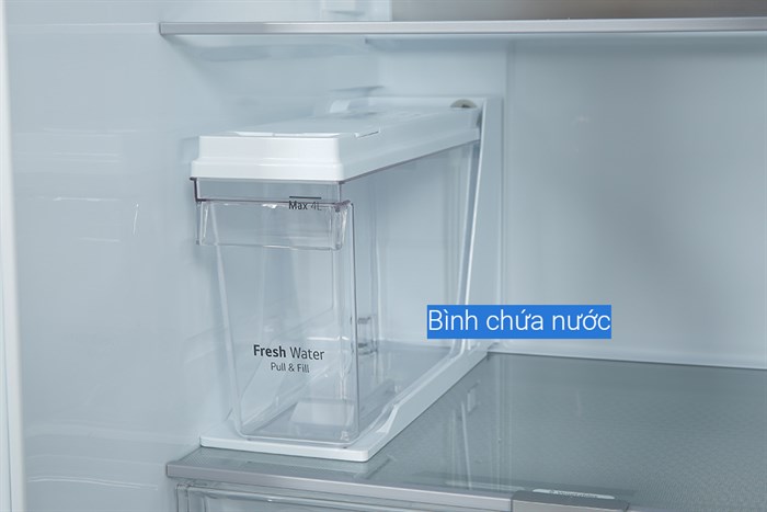 Tủ lạnh LG Inverter 635 lít Side By Side InstaView Door-in-Door GR-X257JS Màu Bạc