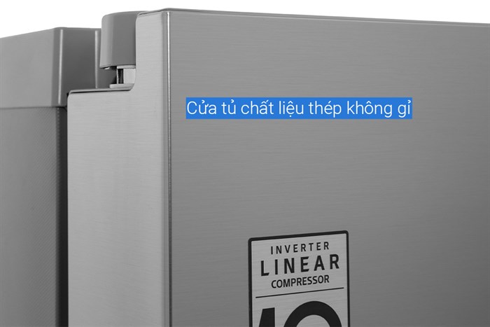 Tủ lạnh LG Inverter 635 lít Side By Side InstaView Door-in-Door GR-X257JS Màu Bạc