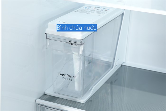 Tủ lạnh LG Inverter 635 lít Side By Side GR-D257MC Màu Đen