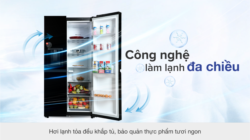 Tủ lạnh LG Inverter 635 Lít GR-D257WB - Công nghệ làm lạnh
