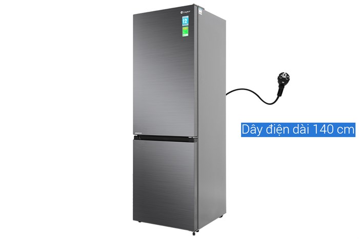 Tủ lạnh Casper Inverter 300 lít RB-320VT Màu Xám