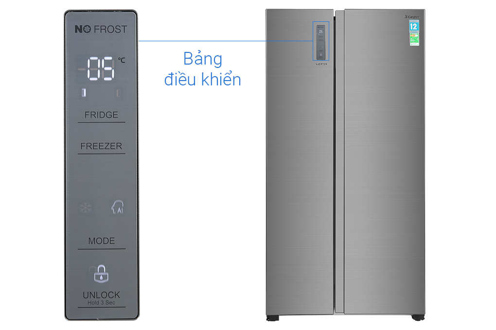 Tủ lạnh Casper Inverter 552 lít RS-570VT giá rẻ