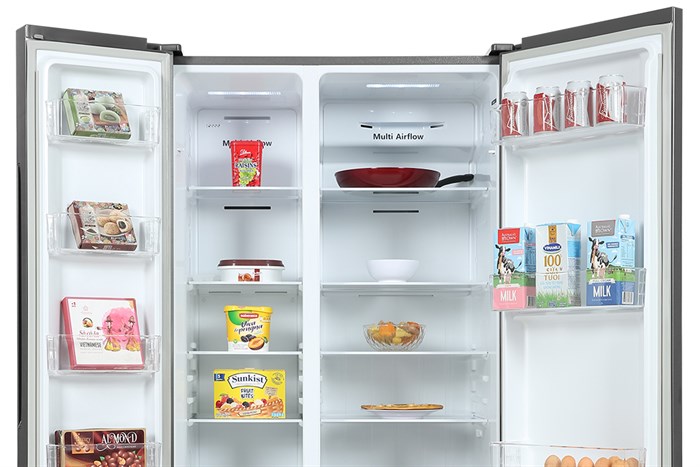 Tủ lạnh Casper Inverter 552 lít RS-570VT Màu Xám