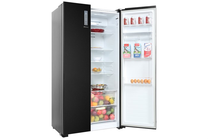 Tủ lạnh Casper Inverter 550 lít RS-570VBW Màu Đen