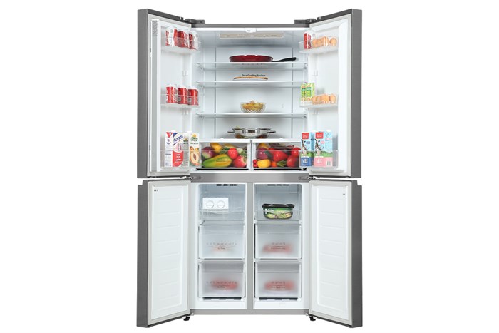 Tủ lạnh Casper Inverter 462 lít Multi Door RM-520VT Màu Xám