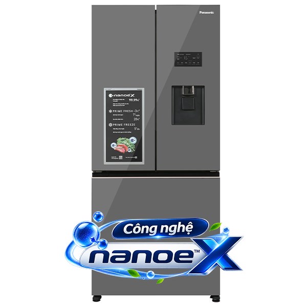 Panasonic Inverter 495 lít PRIME+ Edition NR-CW530XMMV