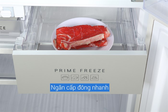 Tủ lạnh Panasonic Inverter 495 lít Multi Door PRIME+ Edition NR-CW530XMMV Màu Đen