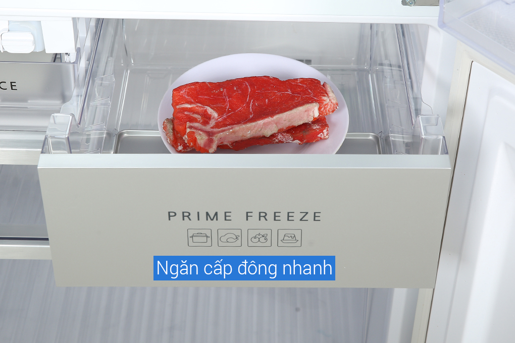 Tủ lạnh Panasonic Inverter 495 lít Multi Door PRIME+ Edition NR-CW530XMMV Màu Đen
