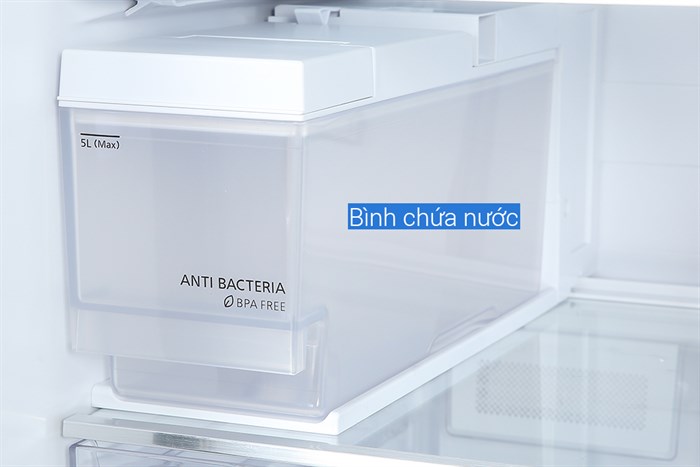 Tủ lạnh Panasonic Inverter 495 lít Multi Door PRIME+ Edition NR-CW530XMMV Màu Đen