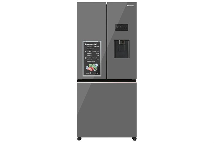 Tủ lạnh Panasonic Inverter 495 lít Multi Door PRIME+ Edition NR-CW530XMMV Màu Đen