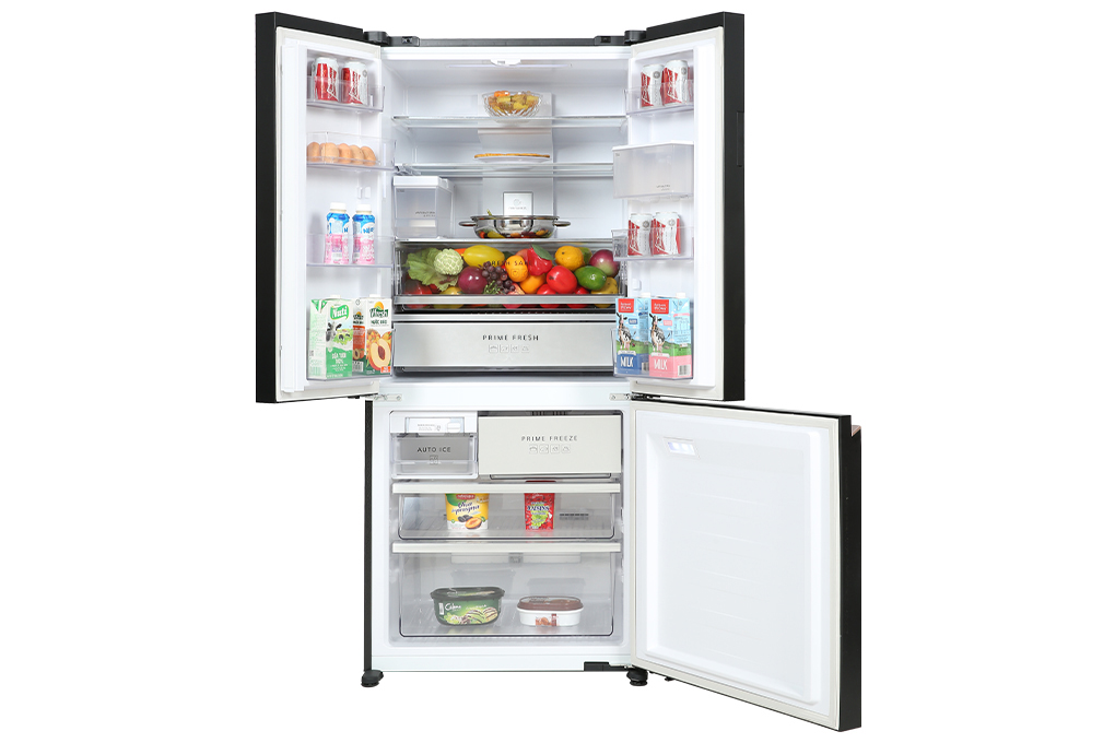 Tủ lạnh Panasonic Inverter 495 lít Multi Door PRIME+ Edition NR-CW530XMMV Màu Đen