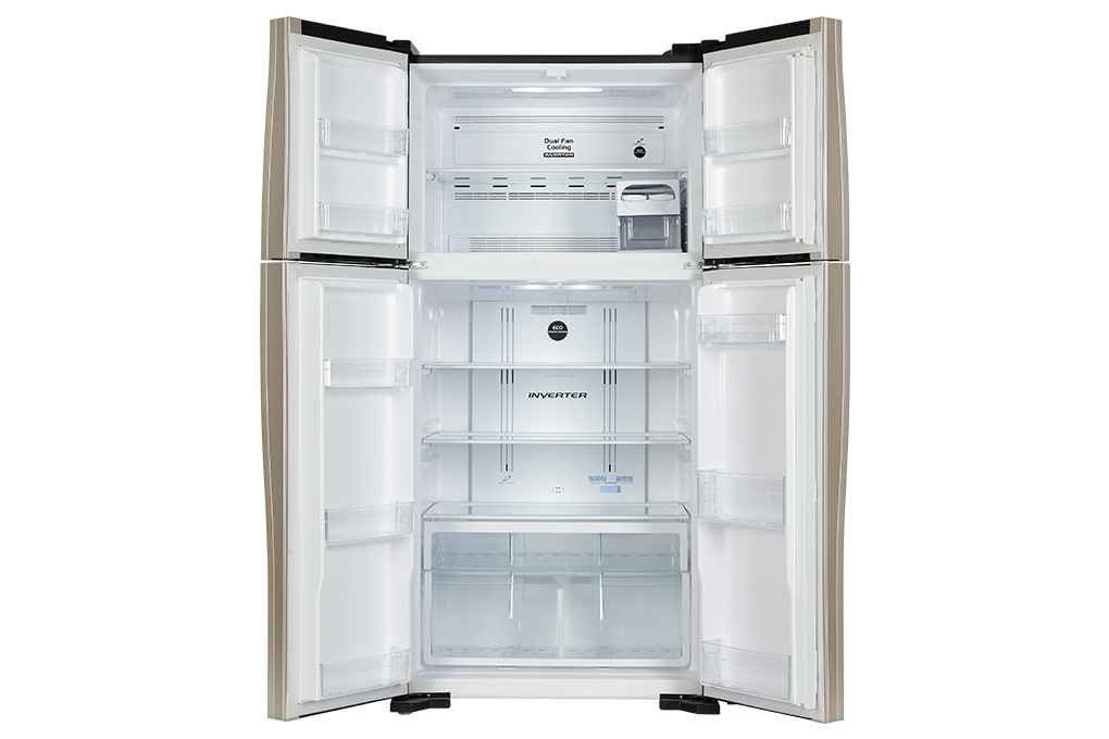 Tủ lạnh Hitachi Inverter 509 lít Multi Door R-FW650PGV8 GBK Màu Đen