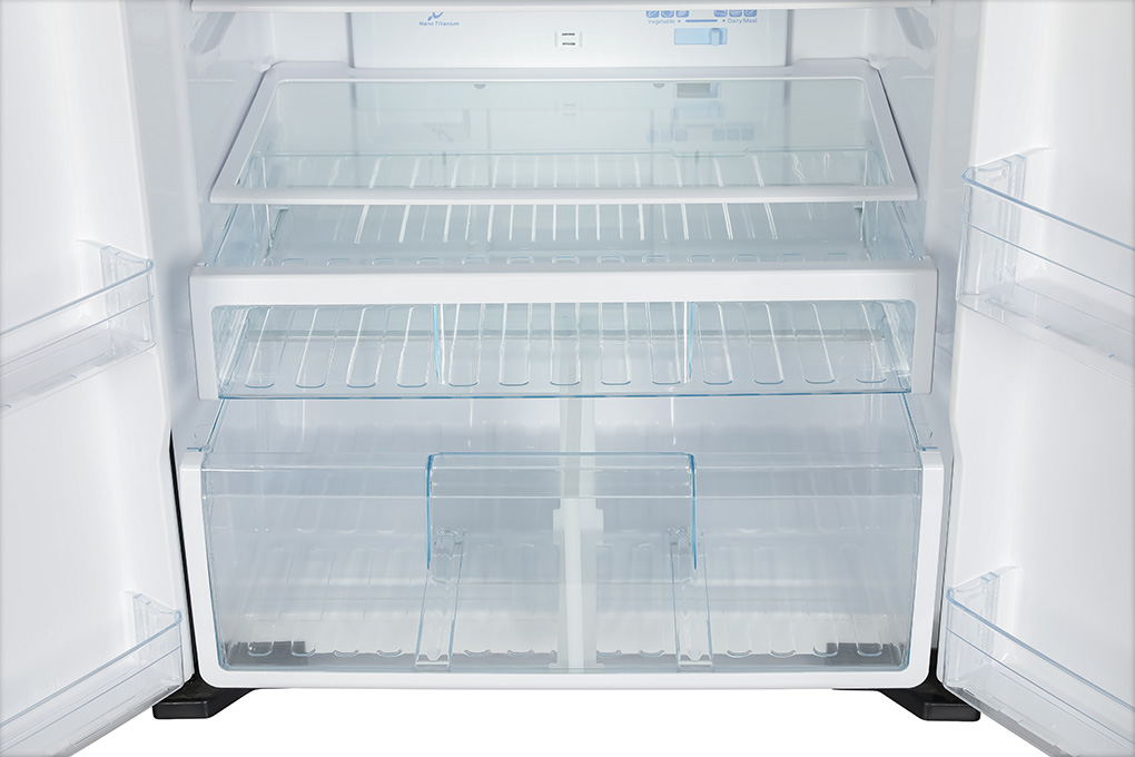 Tủ lạnh Hitachi Inverter 509 lít Multi Door R-FW650PGV8 GBK Màu Đen