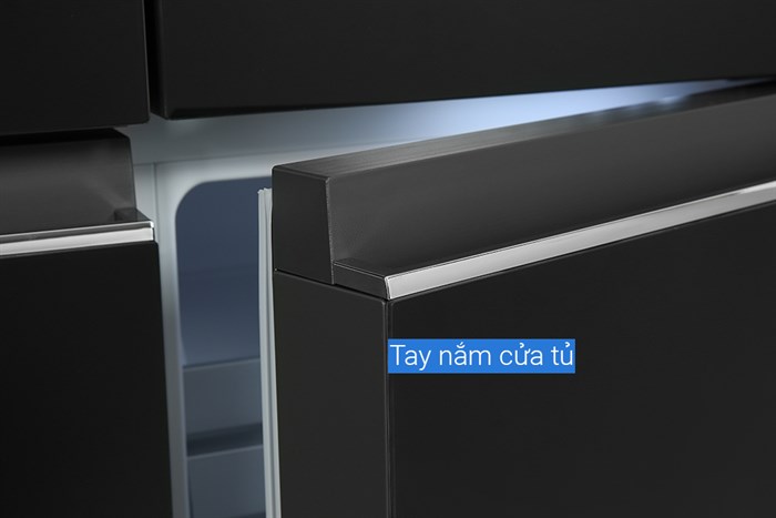 Tủ lạnh Beko Inverter 553 lít Multi Door GNO51651GBVN Màu Đen