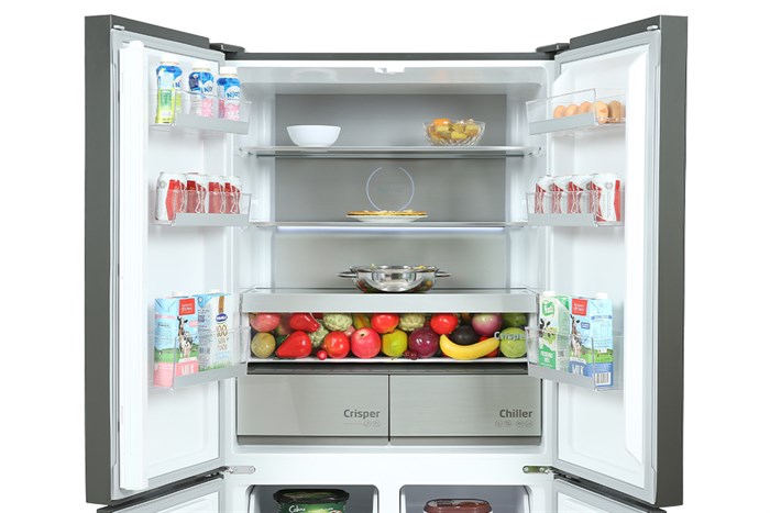 Tủ lạnh Beko Inverter 553 lít Multi Door GNO51651GBVN Màu Đen