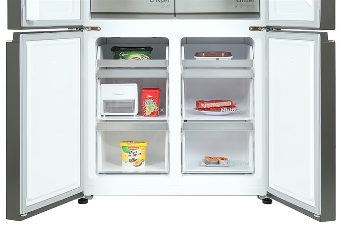 Tủ lạnh Beko Inverter 553 lít Multi Door GNO51651GBVN Màu Đen