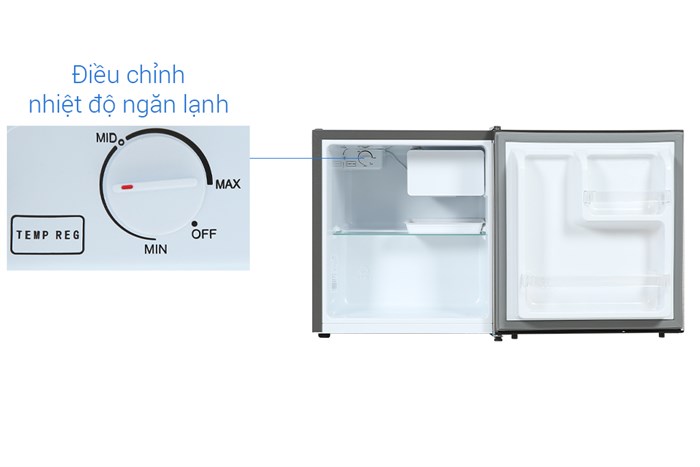 Tủ lạnh Electrolux 45 lít EUM0500AD-VN Màu Bạc