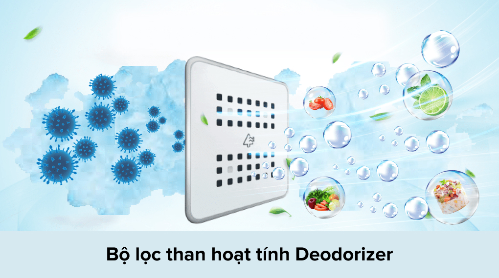 Tủ lạnh Samsung Inverter 460 Lít RT46K603JB1/SV - Công nghệ khử khuẩn