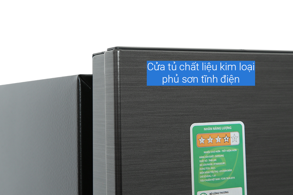 Tủ lạnh Samsung Inverter 460 lít RT46K603JB1/SV Màu Xám