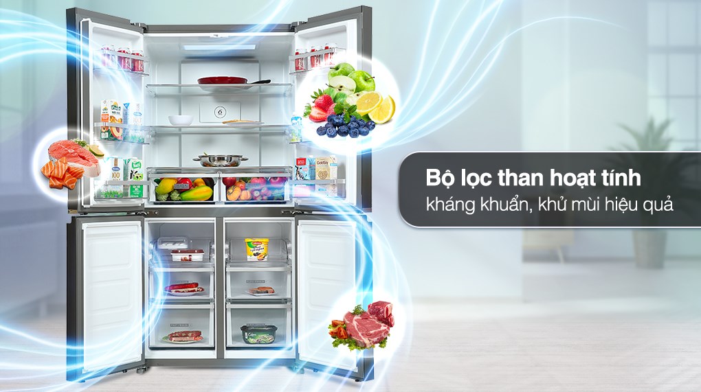 Tủ lạnh Whirlpool Inverter 594 Lít WFQ590NBGV