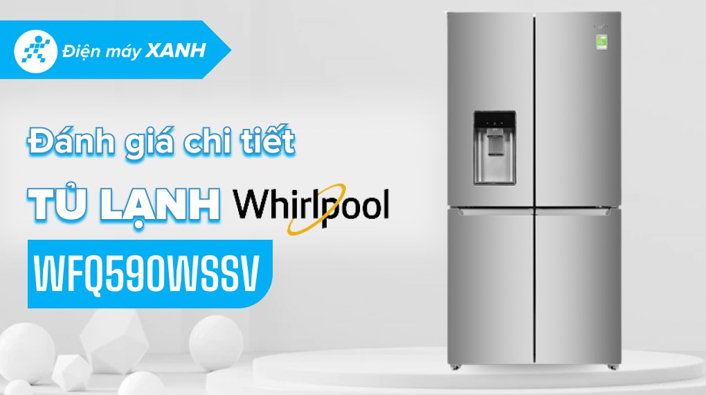 Tủ lạnh Whirlpool Inverter 592 Lít WFQ590WSSV
