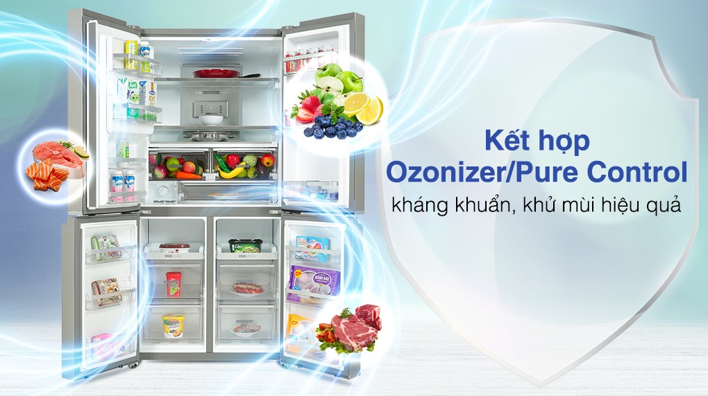 Tủ lạnh Whirlpool Inverter 592 Lít WFQ590WSSV