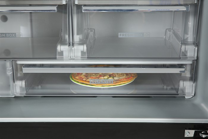 Tủ lạnh Whirlpool Inverter 592 Lít WFQ590DBSV Màu Đen