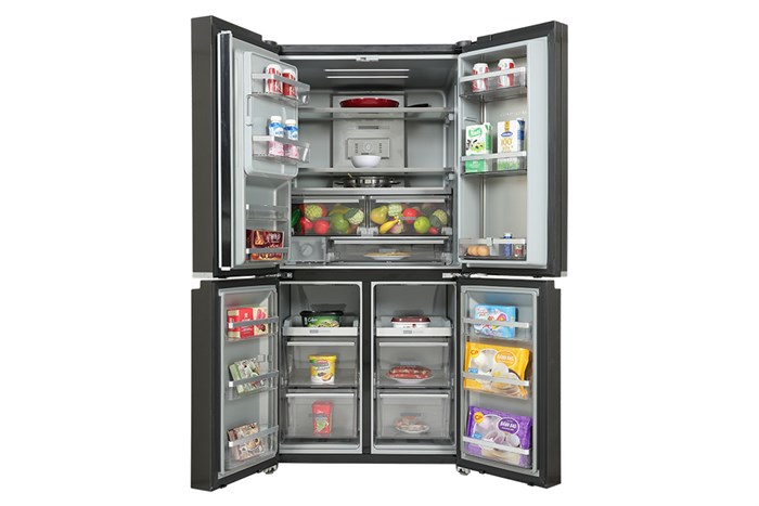 Tủ lạnh Whirlpool Inverter 592 Lít WFQ590DBSV Màu Đen