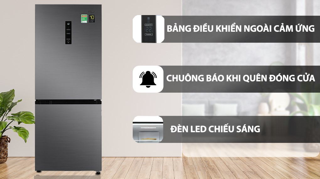 Tủ lạnh Aqua Inverter 260 Lít AQR-B306MA(HB)